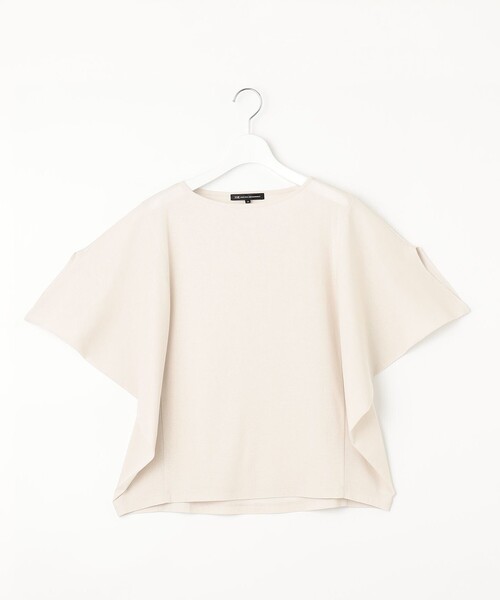 23区(ニジュウサンク)の「【洗える】シアーTEE(Tシャツ/カットソー・レディース・スモーキーグリーン系/ライラック系/ベージュ系/ネイビー系・38)」の10枚目の写真