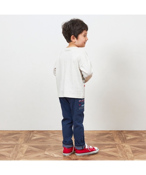 セール】ニットツイルパンツ(80～130)（その他パンツ）｜KP BOY