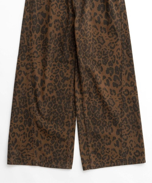 MAISON SPECIAL（メゾンスペシャル）の「Leopard Wide Straight Pants/レオパードワイドストレートパンツ【MAISON SPECIAL/メゾンスペシャル】■セットアップ対応■（その他パンツ・レディース・レオパード・38/36）」の8枚目の写真