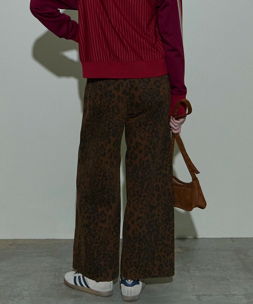 MAISON SPECIAL（メゾンスペシャル）の「Leopard Wide Straight Pants/レオパードワイドストレートパンツ【MAISON SPECIAL/メゾンスペシャル】■セットアップ対応■（その他パンツ・レディース・レオパード・38/36）」の6枚目の写真