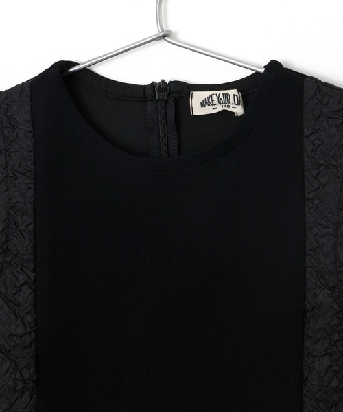 MAKE YOUR DAY（メイクユアデイ）の「フォーマル切替ジャンスカ■80～140cm（ジャンパースカート・キッズ・ブラック・80/90/100/110/120/130/140）」の2枚目の写真