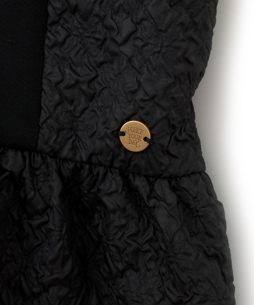 MAKE YOUR DAY（メイクユアデイ）の「フォーマル切替ジャンスカ■80～140cm（ジャンパースカート・キッズ・ブラック・80/90/100/110/120/130/140）」の4枚目の写真