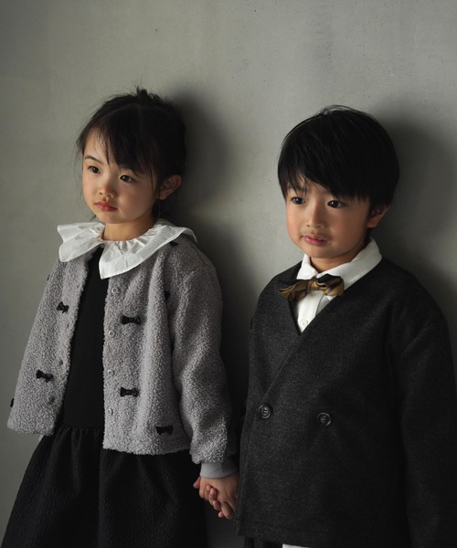 MAKE YOUR DAY（メイクユアデイ）の「フォーマル切替ジャンスカ■80～140cm（ジャンパースカート・キッズ・ブラック・80/90/100/110/120/130/140）」の18枚目の写真