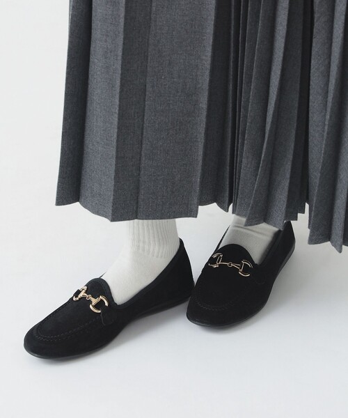 ALBEROLA(アルベローラ)の「【別注】ALBEROLA / ビット ローファー(22.5~24.5cm)(ローファー・レディース・ブラック・39/38/37/36)」の1枚目の写真