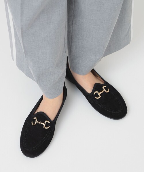 ALBEROLA(アルベローラ)の「【別注】ALBEROLA / ビット ローファー(22.5~24.5cm)(ローファー・レディース・ブラック・39/38/37/36)」の2枚目の写真