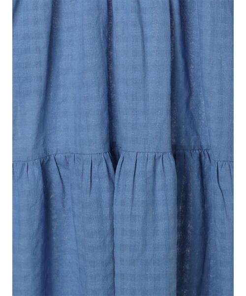 Samansa Mos2（サマンサ モスモス）の「セーラー襟ティアードワンピース（ワンピース・レディース・ブルー/グリーン/チャコールグレー/ベージュ・F）」の6枚目の写真