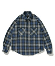 MAGIC NUMBER | 【MAGIC NUMBER】COTTON PLAID WORK SHIRT / コットン プレイド ワークシャツ(シャツ/ブラウス)
