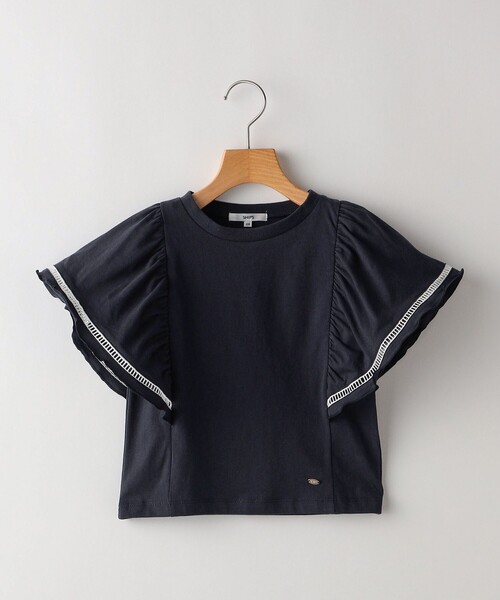 SHIPS KIDS:100～130cm / はしご レース 半袖 TEE（Tシャツ/カットソー）｜SHIPS（シップス）