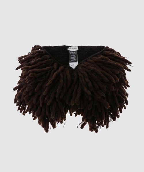 【セール】MUST 9715 M.K.COLLAR DBRN（ネックウォーマー/スヌード）｜DRIES VAN NOTEN（ドリスヴァンノッテン）