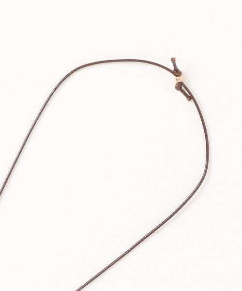 チチカカ（チチカカ）の「デニムサークルネックレス（ネックレス・レディース・ネイビー/ライトブルー・FREE）」の11枚目の写真