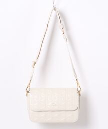 《LACOSTE》MAHEKI FLAP CROSSOVER BAG