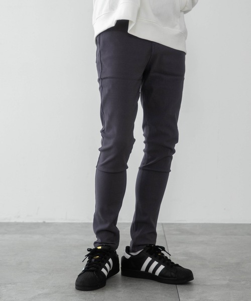 WEGO（ウィゴー）の「WEGO/【待望の入荷！WEB限定】スキニーパンツ（デニムパンツ・メンズ・ブラック/グレー/ネイビー・SMALL/MEDIUM/LARGE/X-LARGE）」の2枚目の写真