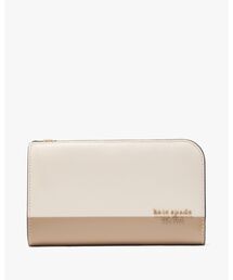 新品 ケイトスペード kate spade 長財布 カラーブロック ジップ アラウンド コンチネンタル ウォレット カフェモカマルチ デヴィン カラーブロック ジップ アラウンド コンチネンタル