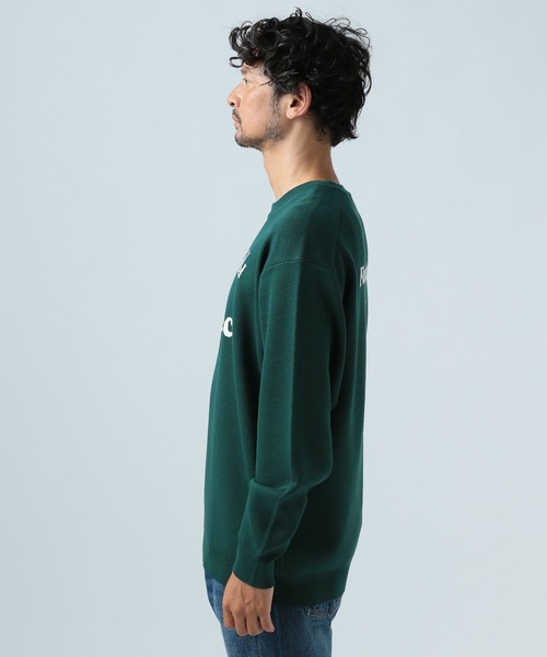 BAYFLOW（ベイフロー）の「HAPPYライトニットプルオーバー（ニット/セーター・メンズ・ホワイト/チャコールグレー/ネイビー/グリーン・MEDIUM/LARGE）」の13枚目の写真