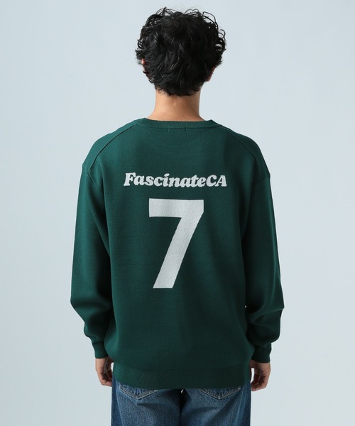 BAYFLOW（ベイフロー）の「HAPPYライトニットプルオーバー（ニット/セーター・メンズ・ホワイト/チャコールグレー/ネイビー/グリーン・MEDIUM/LARGE）」の14枚目の写真