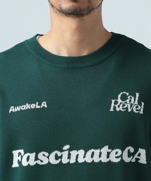 BAYFLOW（ベイフロー）の「HAPPYライトニットプルオーバー（ニット/セーター・メンズ・ホワイト/チャコールグレー/ネイビー/グリーン・MEDIUM/LARGE）」の15枚目の写真