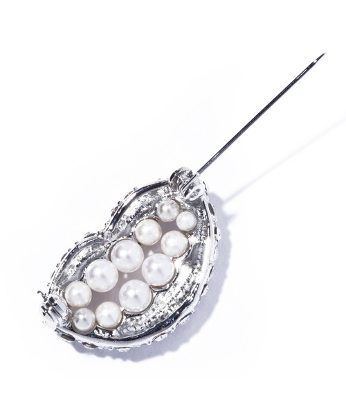 IRIS47（イリスフォーセブン）の「【IRIS47】laugh brooch / ラフ ブローチ（ブローチ/コサージュ・レディース・ブラック/シルバー/ゴールド・FREE）」の10枚目の写真