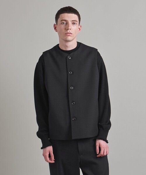 LOEFF（ロエフ）の「＜LOEFF＞TW キャバリー ベスト MEN'S（ベスト・メンズ・ブラック/ホワイト・1/2）」の8枚目の写真