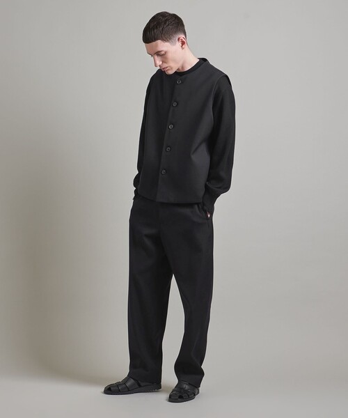 LOEFF（ロエフ）の「＜LOEFF＞TW キャバリー ベスト MEN'S（ベスト・メンズ・ブラック/ホワイト・1/2）」の9枚目の写真