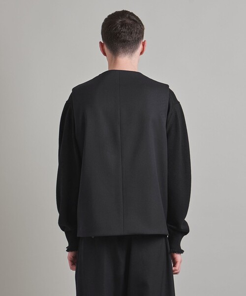 LOEFF（ロエフ）の「＜LOEFF＞TW キャバリー ベスト MEN'S（ベスト・メンズ・ブラック/ホワイト・1/2）」の14枚目の写真