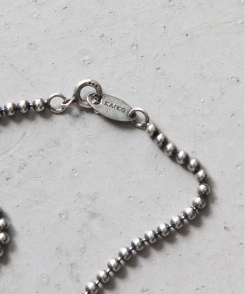 KAIKO（カイコー）の「KAIKO NECKLACE 3（ネックレス・メンズ・Silver・OS）」の5枚目の写真
