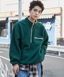 WEGO | WEGO/フリースハーフZIPプルオーバー(スウェット)