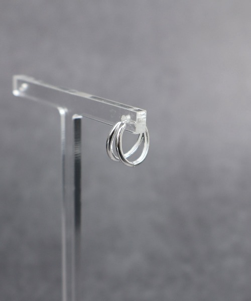 4INT.(フォイント)の「デザイン フープピアス(片耳用) / silver925 (金属アレルギー対応)(ピアス(片耳用)・メンズ・B/A・FREE)」の20枚目の写真