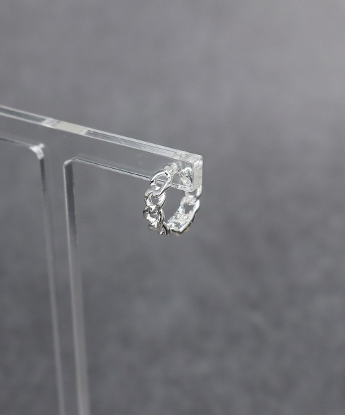4INT.(フォイント)の「デザイン フープピアス(片耳用) / silver925 (金属アレルギー対応)(ピアス(片耳用)・メンズ・B/A・FREE)」の21枚目の写真