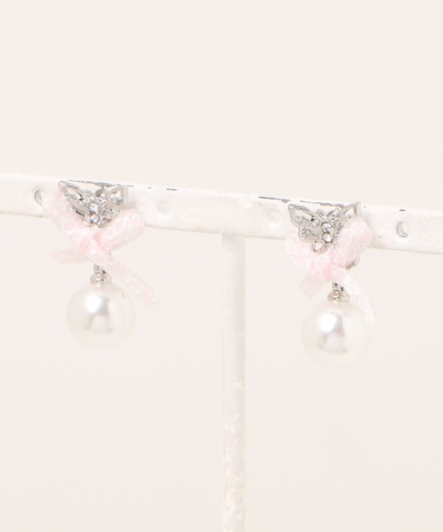 apres jour（アプレジュール）の「【apres jour×ARIAZ】パールリボンピアス（ピアス（両耳用）・レディース・シルバー/その他・FREE）」の6枚目の写真