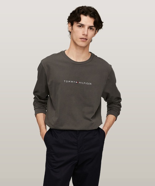 セール】【オンライン限定】ロゴロングスリーブTシャツ ロンT（T