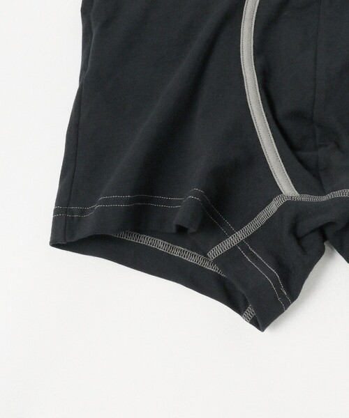 BEAMS（ビームス）の「パイピング ボクサーパンツ（ボクサーパンツ・メンズ・サックスブルー/ブラック・LARGE/MEDIUM）」の4枚目の写真