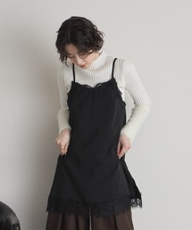 【ZOZO限定】レースキャミミニワンピース