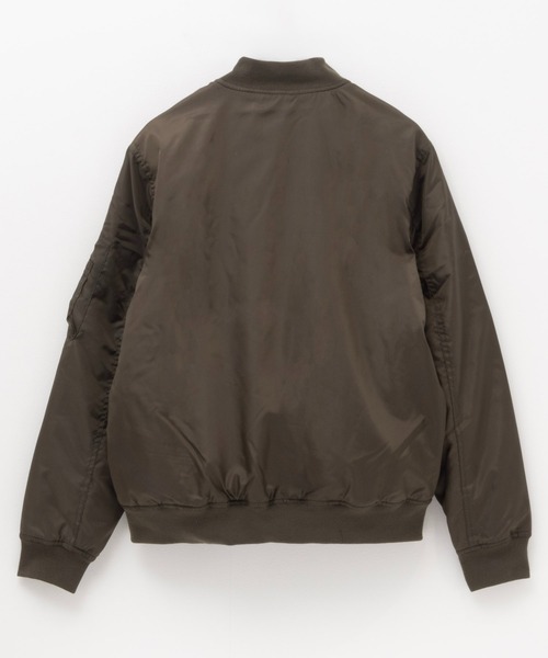 Mac-House(マックハウス)の「REALSTANDARD MA-1 TYPE JAKET(MA-1・メンズ・ブラック/カーキ・M/L/XL)」の4枚目の写真