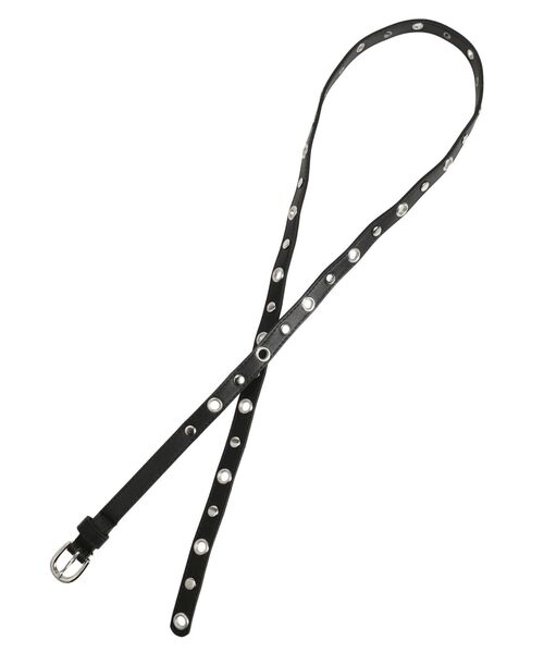 jouetie（ジュエティ）の「スタッズハトメベルト（ベルト・レディース・ブラック/ブラウン・FREE）」の8枚目の写真