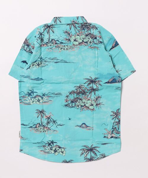 Quiksilver（クイックシルバー）の「APERO CLASSIC SS YOU/クイックシルバーキッズ半袖総柄シャツ（シャツ/ブラウス・キッズ・ブルー・160/150/140/130）」の8枚目の写真