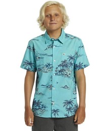 Quiksilver | APERO CLASSIC SS YOU/クイックシルバーキッズ半袖総柄シャツ(シャツ/ブラウス)
