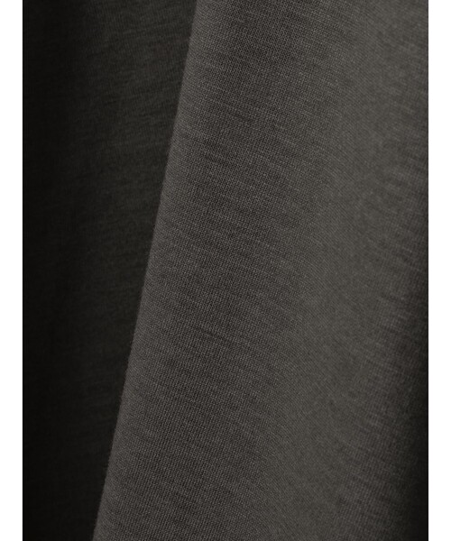 mizuiroind(ミズイロインド)の「mizuiro ind フードライクハイネックプルオーバー(Tシャツ/カットソー・レディース・オフホワイト/グレー/チャコールグレー/ブラック・FREE)」の8枚目の写真