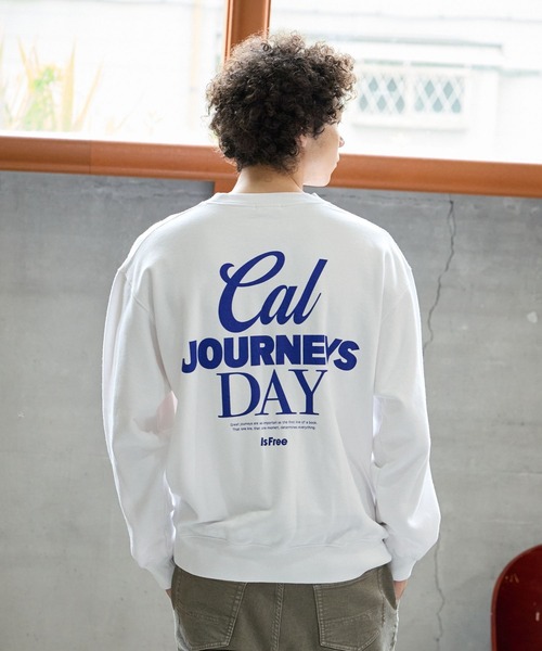 BAYFLOW(ベイフロー)の「SUNSETスウェットプルオーバー(スウェット・メンズ・パープル/ベージュ/チャコール/オフホワイト・MEDIUM/LARGE)」の6枚目の写真