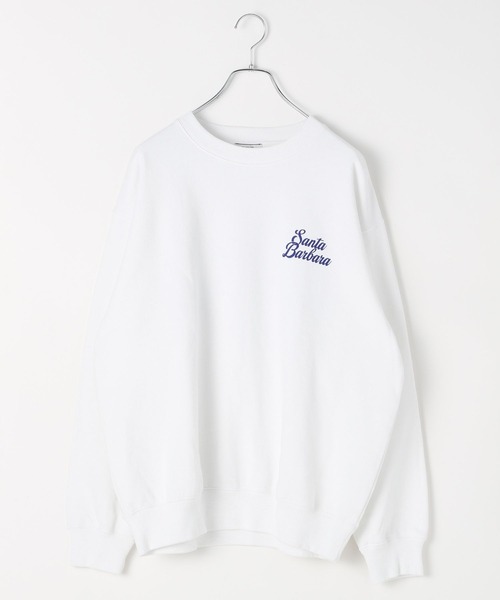 BAYFLOW(ベイフロー)の「SUNSETスウェットプルオーバー(スウェット・メンズ・パープル/ベージュ/チャコール/オフホワイト・MEDIUM/LARGE)」の9枚目の写真