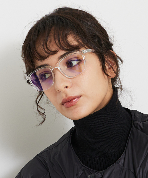 【LE FOON / ルフォーン】PC Willington/ウエリントン型/クリアレンズ/ブルーライトカット仕様/ユニセックス（メガネ）｜ABAHOUSE（アバハウス）