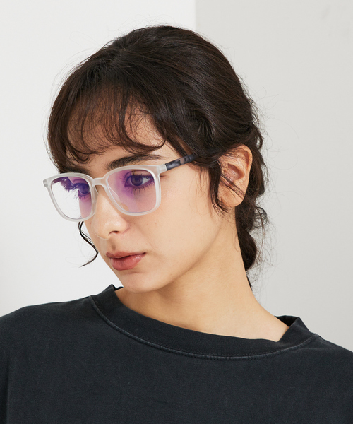 ABAHOUSE（アバハウス）の「【LE FOON / ルフォーン】PC Willington/ウエリントン型/クリアレンズ/ブルーライトカット仕様/ユニセックス（メガネ・メンズ・その他5/その他3/その他2/その他1/その他7/その他4/その他6・フリー）」の17枚目の写真