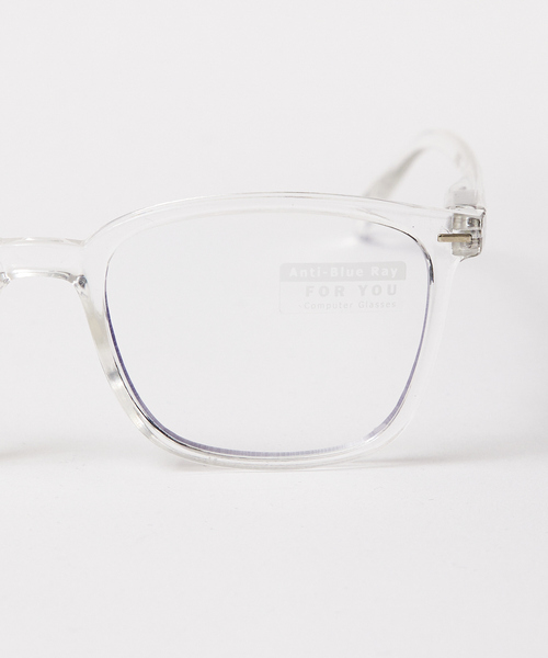 ABAHOUSE（アバハウス）の「【LE FOON / ルフォーン】PC Willington/ウエリントン型/クリアレンズ/ブルーライトカット仕様/ユニセックス（メガネ・メンズ・その他5/その他3/その他2/その他1/その他7/その他4/その他6・フリー）」の22枚目の写真