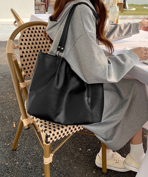 Miniministore（ミニミニストア）の「トートバッグ レディース 肩掛けバッグ（トートバッグ・レディース・アイボリー/ブラック/ミント・FREE）」の13枚目の写真