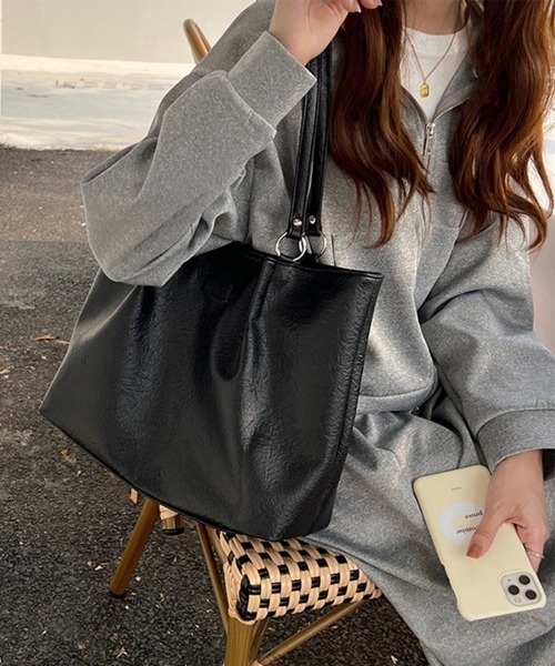 Miniministore（ミニミニストア）の「トートバッグ レディース 肩掛けバッグ（トートバッグ・レディース・アイボリー/ブラック/ミント・FREE）」の15枚目の写真