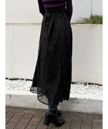 MERCURYDUO | レースフレアスカート(スカート)