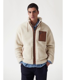 Guess | FAUX Sherpa Guess Zip Poket Jacket ジャケット アウター(その他アウター)