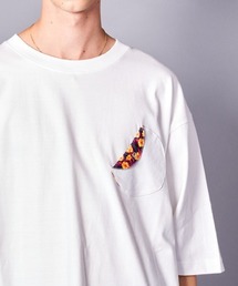 rehacer : 80`S Flower Pocket S/S CS / エイティーズ フラワーポケット ショートスリーブ カットソー