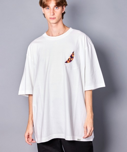 rehacer(レアセル)の「rehacer : 80`S Flower Pocket S/S CS / エイティーズ フラワーポケット ショートスリーブ カットソー(Tシャツ/カットソー・メンズ・ブラック/ホワイト・SMALL/MEDIUM/LARGE/X-LARGE)」の11枚目の写真