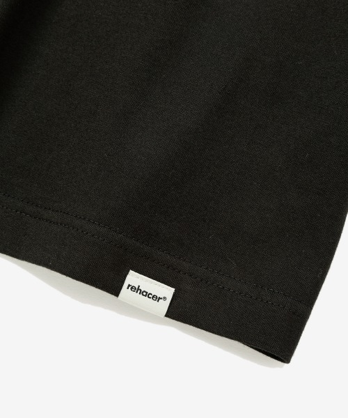 rehacer(レアセル)の「rehacer : 80`S Flower Pocket S/S CS / エイティーズ フラワーポケット ショートスリーブ カットソー(Tシャツ/カットソー・メンズ・ブラック/ホワイト・SMALL/MEDIUM/LARGE/X-LARGE)」の4枚目の写真