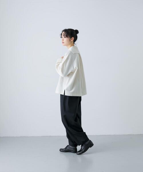 ウールルーズテーパードパンツ（その他パンツ）｜かぐれ（カグレ）の